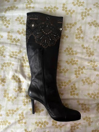 Botas altas Farrutx Talla 38 Negras