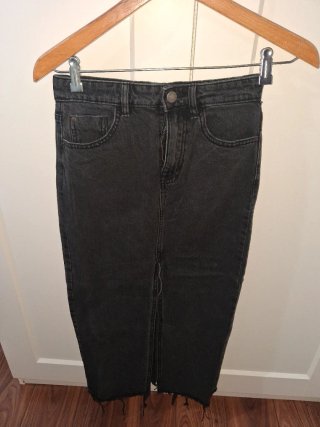 Falda Vaquera Larga Stradivarius Talla 34