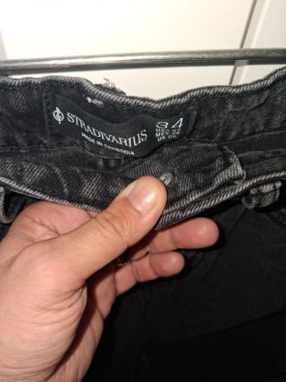 Falda Vaquera Larga Stradivarius Talla 34