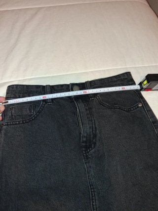 Falda Vaquera Larga Stradivarius Talla 34