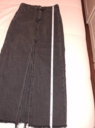 Falda Vaquera Larga Stradivarius Talla 34