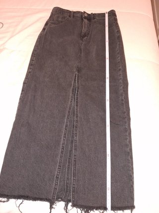 Falda Vaquera Larga Stradivarius Talla 34