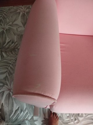 Butaca de lactancia rosa