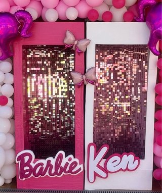 Cajas Decoración Fiesta Barbie Ken Fotos