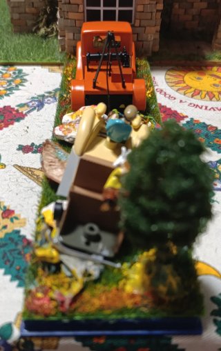Diorama personal Tintin.