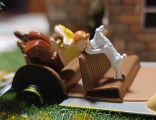 Diorama personal Tintin.