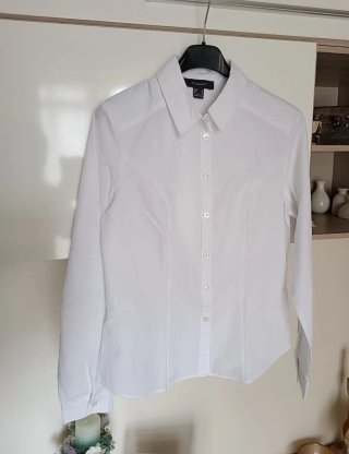 Camicia donna bianca manica lunga