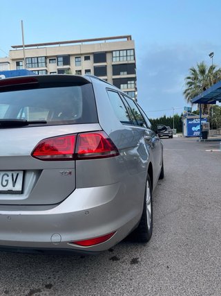 Volkswagen Golf familiar gris