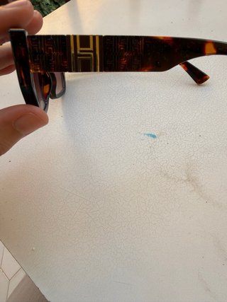 Gafas de sol rectangulares vintage carey