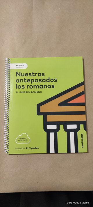 Nuestros antepasados los romanos, Nivel ll Prim...