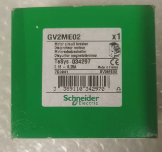 Schneider GV2ME02 Motor Circuit Breaker