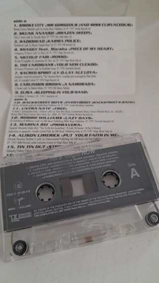 Musicassetta Compilation Virgin Hits Now