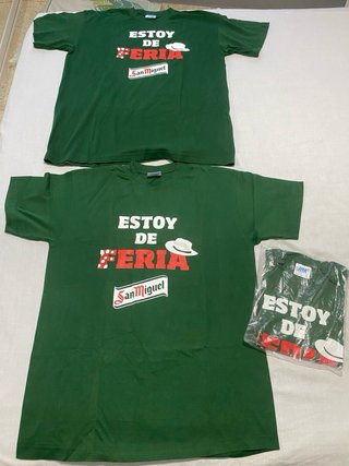 3 Camisetas y 3 Sombreros Feria
