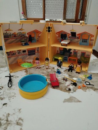 Casa Playmobil con accessori