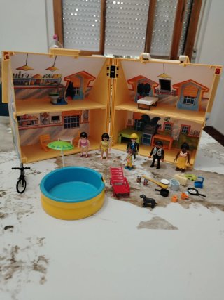Casa Playmobil con accessori