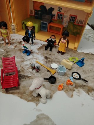 Casa Playmobil con accessori