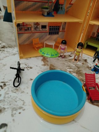 Casa Playmobil con accessori