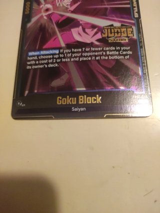 Carta Dragon Ball Super Goku Black FB02-040