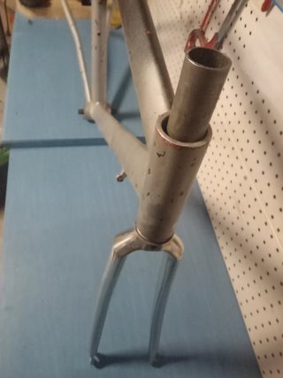 Cuadro bicicleta carretera aluminio