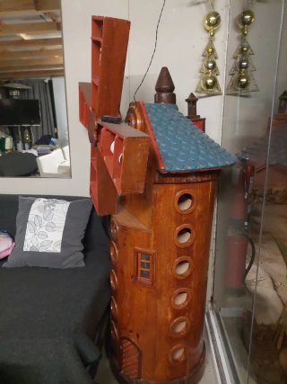 Figuras de madera hechas a mano