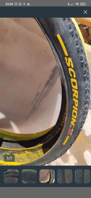 Cubiertas Pirelli Scorpion 29
