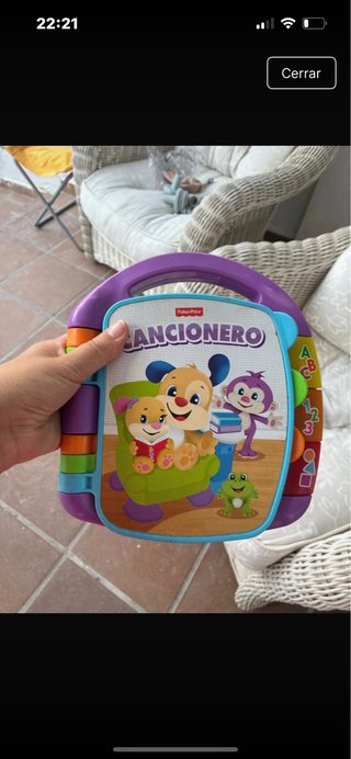 Libro Cancionero Fisher-Price Musical