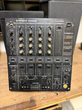 Mesa de mezclas Pioneer DJM-500 Profesional