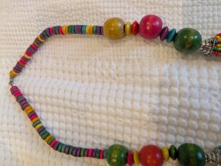 Collar Cuentas Multicolor