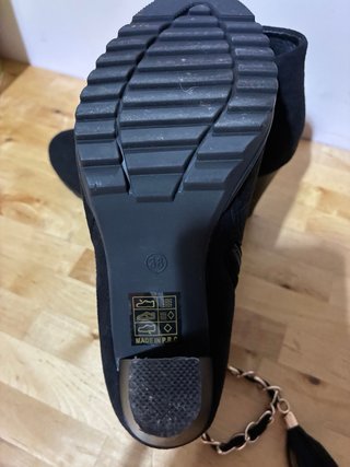 Botines negros mujer talla 38