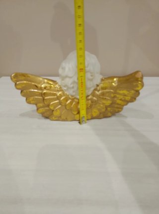 Angioletto bianco e oro
