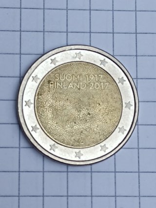 Moneda 2€ Centenario Independencia (Finlandia)