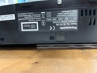 Minicadena Panasonic SC-HC3