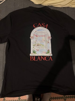 Camiseta Casablanca Negra