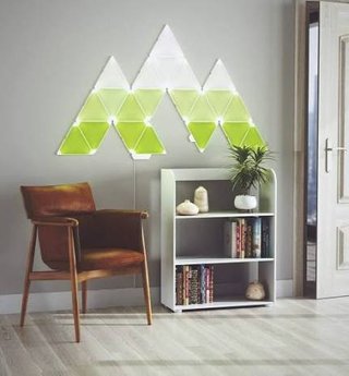 Nanoleaf Triángulos Kit 23 paneles +music sync mod