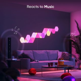 Nanoleaf Triángulos Kit 23 paneles +music sync mod