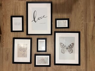 Conjunto 7 cuadros decorativos