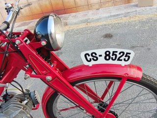 Moto Guzzi Hispania 65 Roja