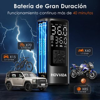Compresor Aire Portátil HOVVIDA 150 PSI