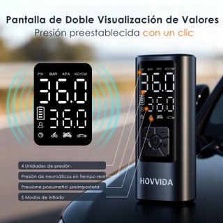 Compresor Aire Portátil HOVVIDA 150 PSI