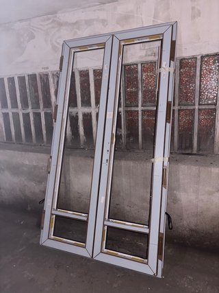 6 Ventanas y puerta de terraza PVC Veka NUEVAS