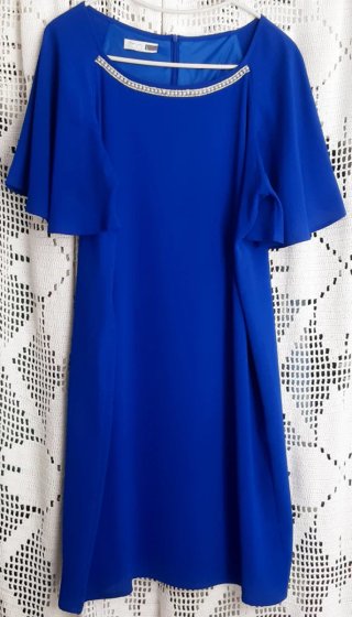 Vestido azul TCO tamanho L