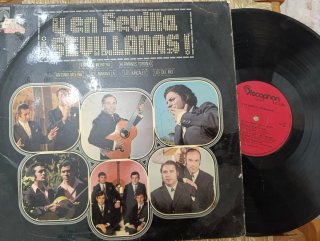 Vinilo Y en Sevilla, Sevillanas! Discophon