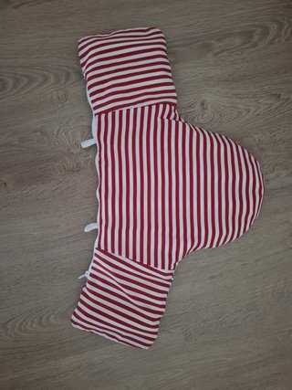 Cojín para trona a rayas