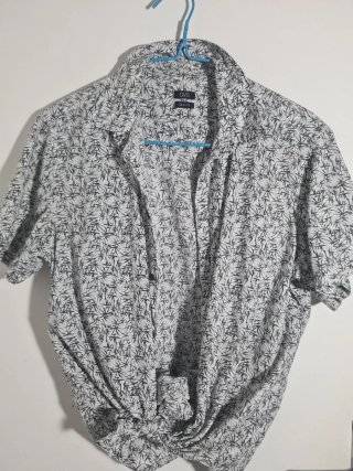 Camicia uomo OVS manica corta fantasia