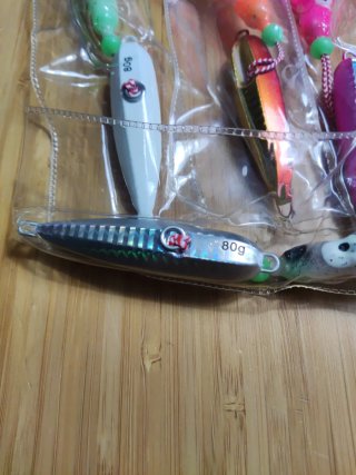 Set de señuelos de pesca 80g