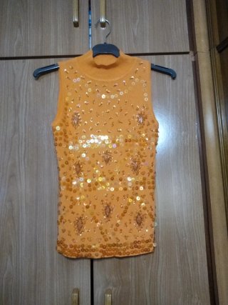 Top Glamour Dorado +  regalo
