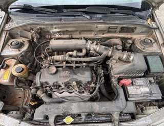 Hyundai 106725 enganche cinturon delantero accent