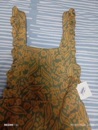 Peto pantalón estampado