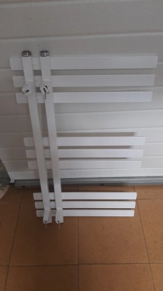 Radiador Toallero Blanco Metal