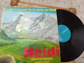 Vinilo Heidi Canta en Español